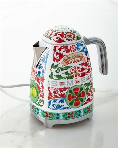 Smeg Dolce Gabbana x SMEG Sicily Is My Love Tea Kettle.